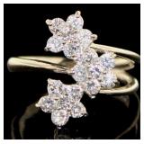Platinum 1.02 ct Natural VS Diamond Ring