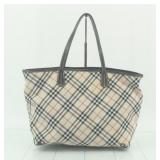 Burberry Blue Label Nova Check Tote Bag