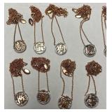 DEALER LOT: Chinese Zodiac 1/5 ct Diamond Necklace