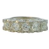 Platinum 1.04 ct Natural Brilliant Diamond Ring