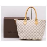 Louis Vuitton Damier Azur Saleya PM Tote Bag
