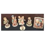 6 PC M.I. Hummel Figurines