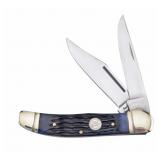 Frost Cutlery Folding Hunter Blue Jig.  F14232BJB