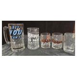 Collection Of Glass Mugs