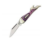 Rough Rider Small Leg Knife Purple. RR1271
