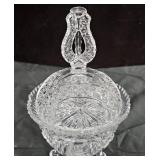 Vintage Crystal Candy Dish