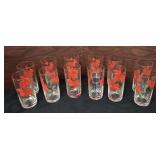 12 pc Vintage Corelle Pacific Bloom or Poinsettia