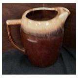 Vintage Kathy Kale McCoy Brown Drip Glaze Water