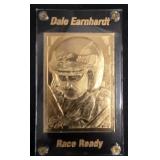 Dale Earnhardt "Race Ready" 22kt Gold-Colored