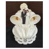 Vintage Wedding Cake Topper