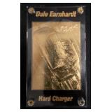 Dale Earnhardt 22k Gold Card-Hard Charger Edition