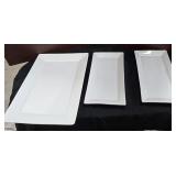 3 Vintage Rene Ozorio Luminite Serving Platter