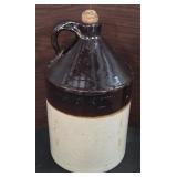 Antique Two-Tone Stoneware Jug