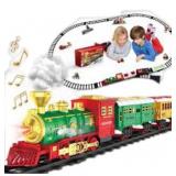Atlasonix Christmas Train Set-Music Steam Train