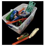 Preowned Tote Full Race Track Toys