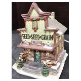 Lighted Vintage Country Feed Seed Grain Store