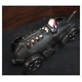 Vintage Hubley Cast Iron Toy Race car