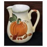 Yellow/Orange/Green Pumpkin Home Decor Pitcher