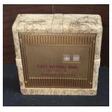 Vintage Art Deco-Style Promotional Coin Bank