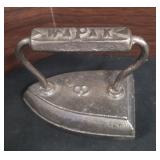 Wapak Cast Iron Sad Iron, Also known As a Flat