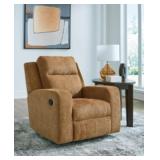 Kanlow Honey Colored Rocker Recliner
