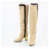 Chanel Long Boots Size 37 1/2