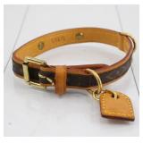Louis Vuitton Monogram Dog Collar