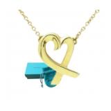 18k Gold Tiffany & Co. Loving Heart Necklace