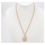 Yves Saint Laurent Fashion Gold Necklace