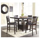 Haddigan Counter Height Table & 4 Stools