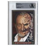 FREDDY KREUGER CARD SIGNED BY ROBERT ENGLUND
