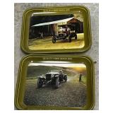 (2) Quality Tire Advertising Trays