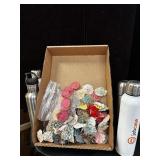 Quilt Pieces & Water Bottles