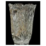 8.5 ï¿½ Heavy Crystal Vase