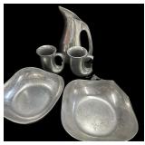 (5) pc Wilton Armetale Ware