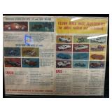 Framed Vintage Race Car Order Forms