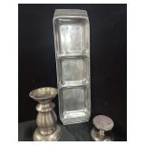 Candle Holders & Serving Tray