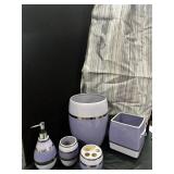 Shower Curtain & Bath Set