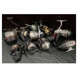 (11) PCS Lot Deal Of Fishing Reels