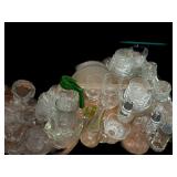 Lot Deal (30+) Crystal, Syrup Dispenser & Corelle