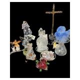 Angel Collection & Glass Flowers
