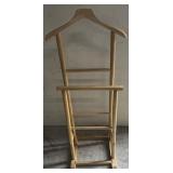 Solid Wood Freestanding Valet Stand