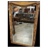 John Richard Gold Draped Frame Mirror