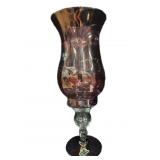 Hand Blown Candle Holder