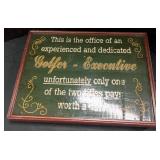 Wood Wall Sign Decor