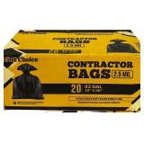 First Choice 2.5 ML Contractor Trash Bags
