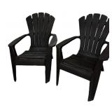 Pair Andiron (Plastic) Chairs