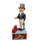 Cast Iron Uncle Sam Bank