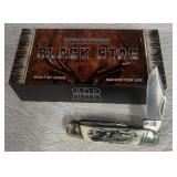 Rough Rider Whittler Black Stag RR2575