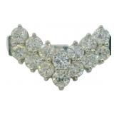 Platinum 1.00 ct Natural Diamond Ring